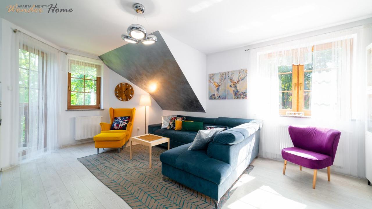 Wonder Home - Apartamenty Lesny Dom Z Balkonami, Niedaleko Centrum, W Cichej Okolicy كارباش المظهر الخارجي الصورة